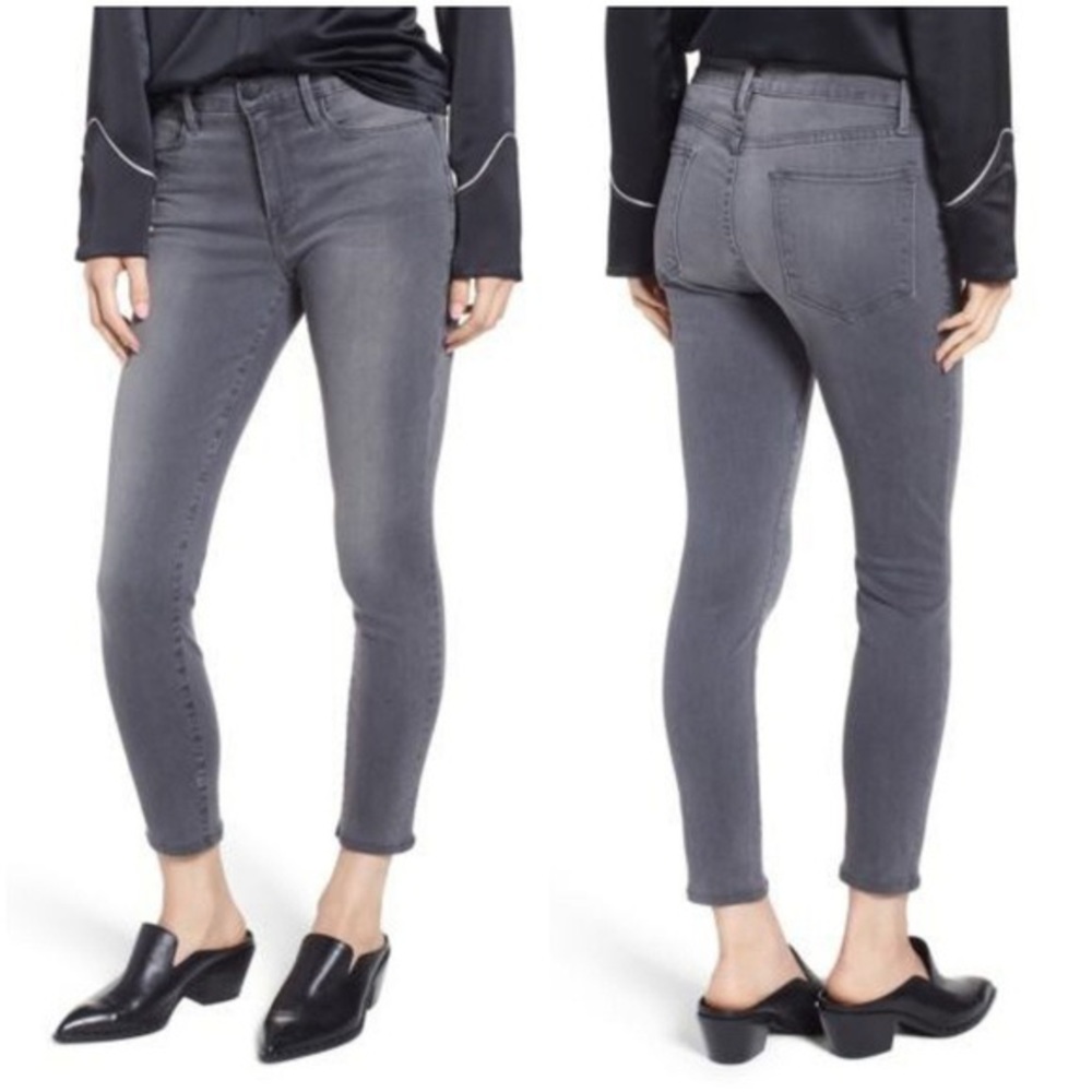 Frame Denim Le High Skinny Crop Jeans
